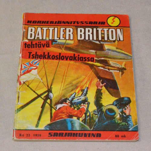 Korkeajännityssarja 22 - 1959 Battler Britton Tehtävä Tshekkoslovakiassa